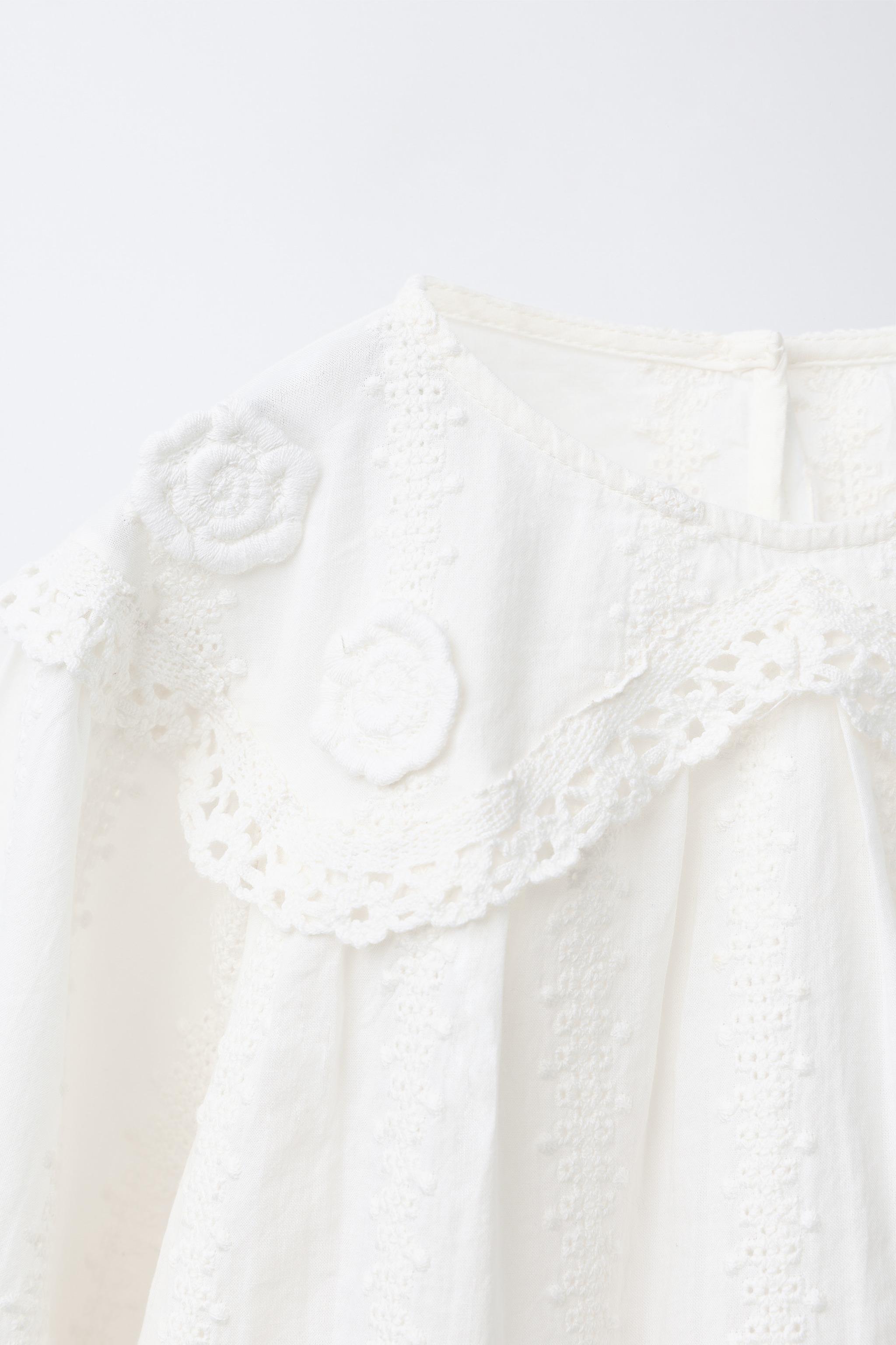 CHEMISE ROMANTIQUE BRODERIES
