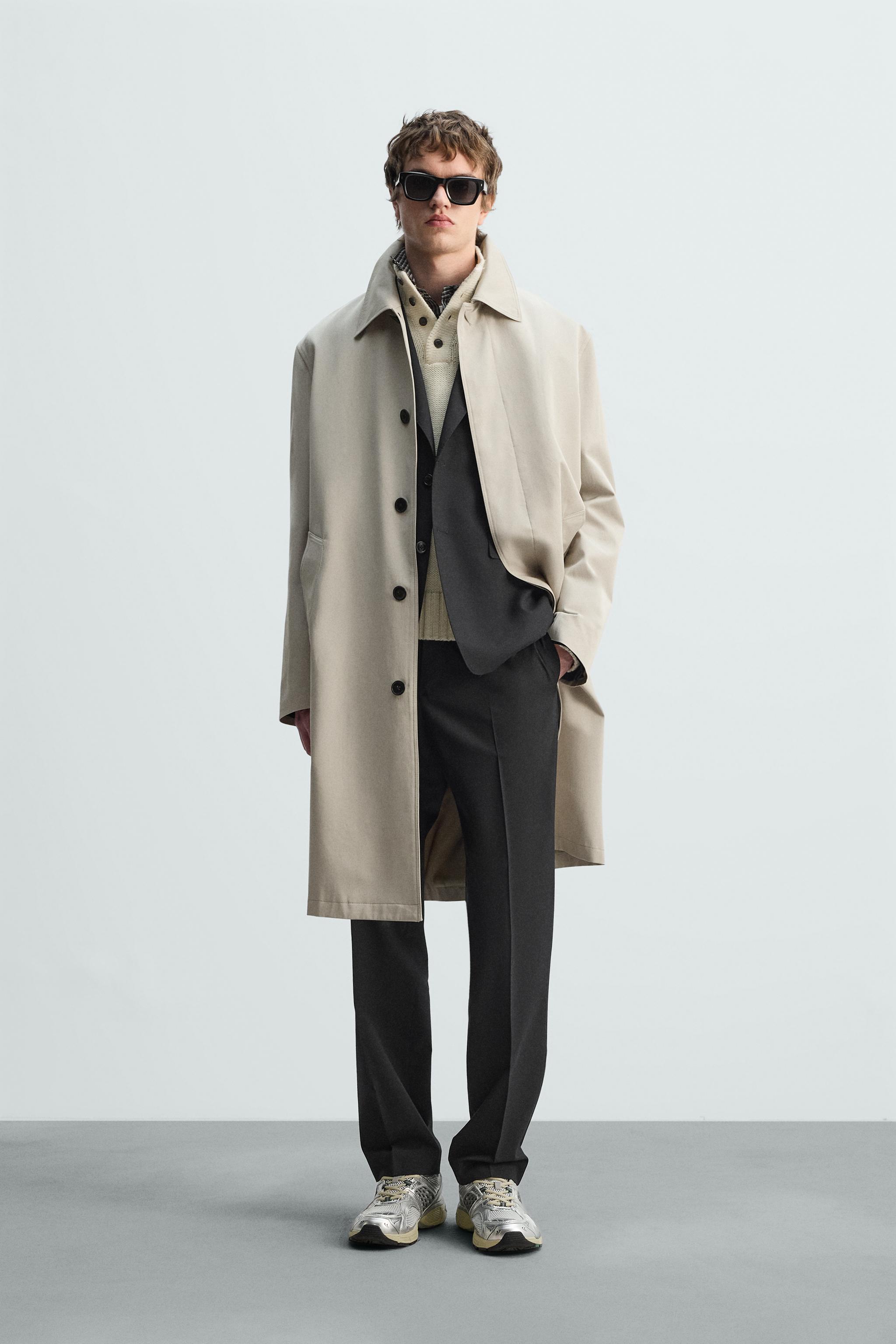 RELAXED-FIT MANTECO TRENCH COAT - Beige | ZARA New Zealand