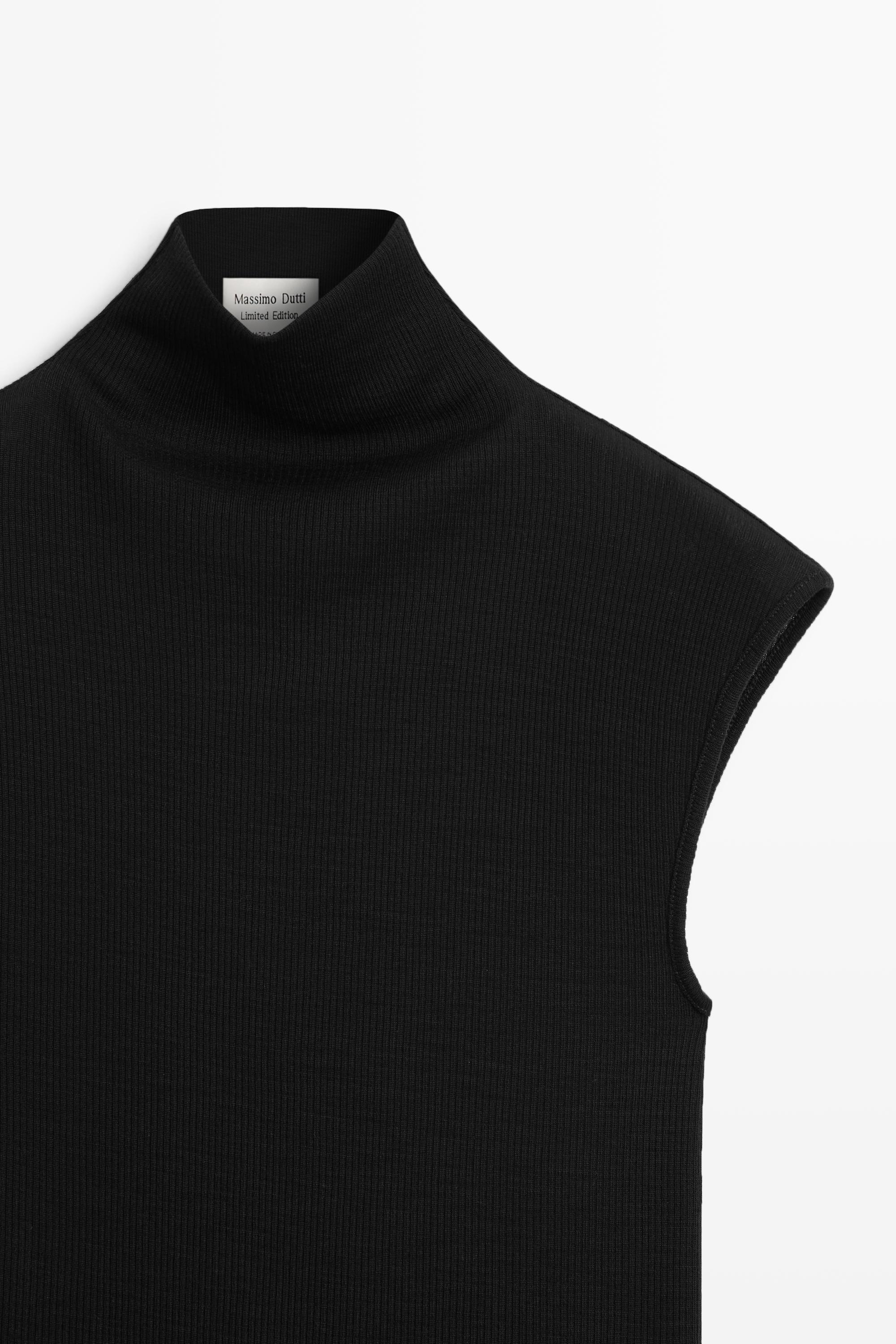 Top col roulé 100 % laine - LIMITED EDITION