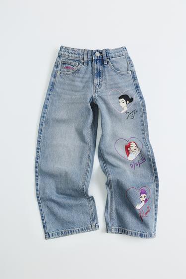 JEAN WIDE LEG KPOP DEMON HUNTERS™ NETFLIX © - Bleu de Zara