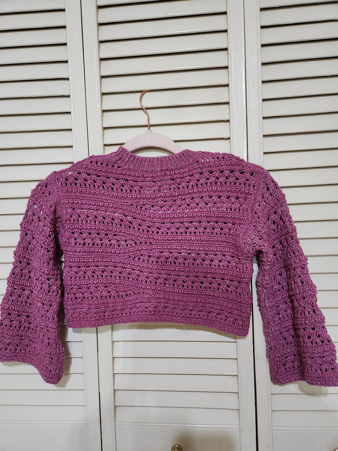 CROP STRUCTURED SWEATER - Image 3