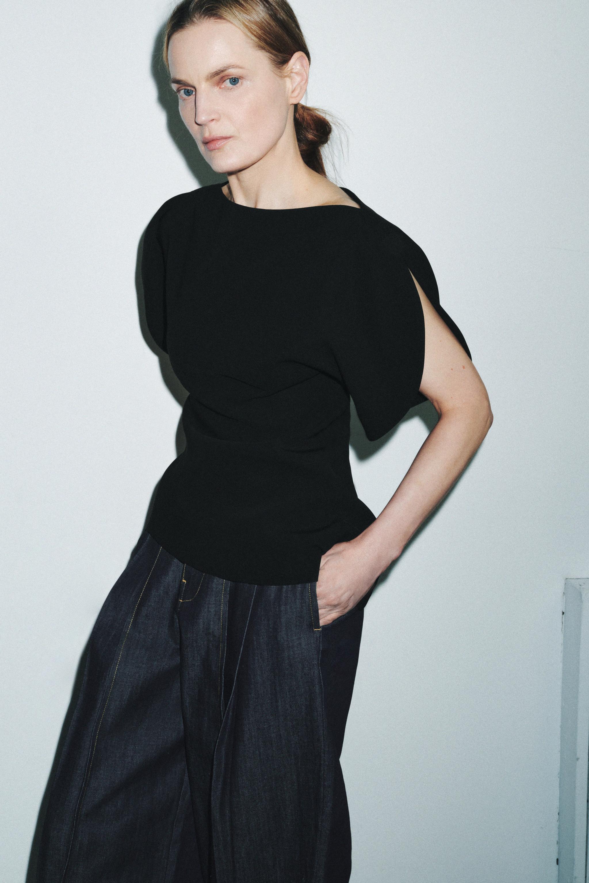 PUFF SLEEVE TOP ZW COLLECTION