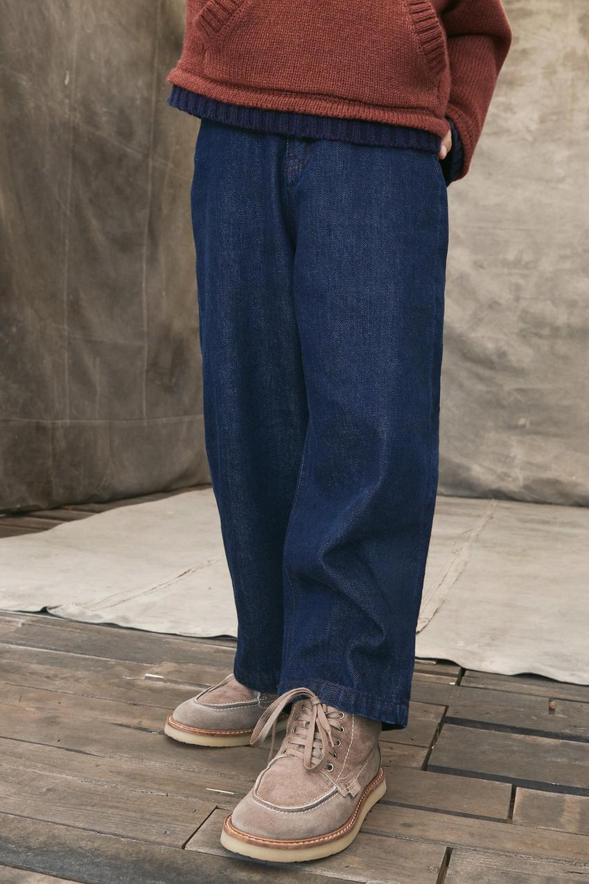 BAGGY FIT デニムパンツ - LIMITED EDITION - ダークネイビーブルー  