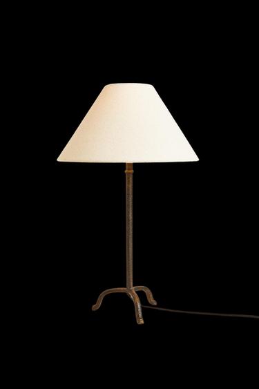 LÁMPARA MESA BASE TRÍPODE - Negro de Zara