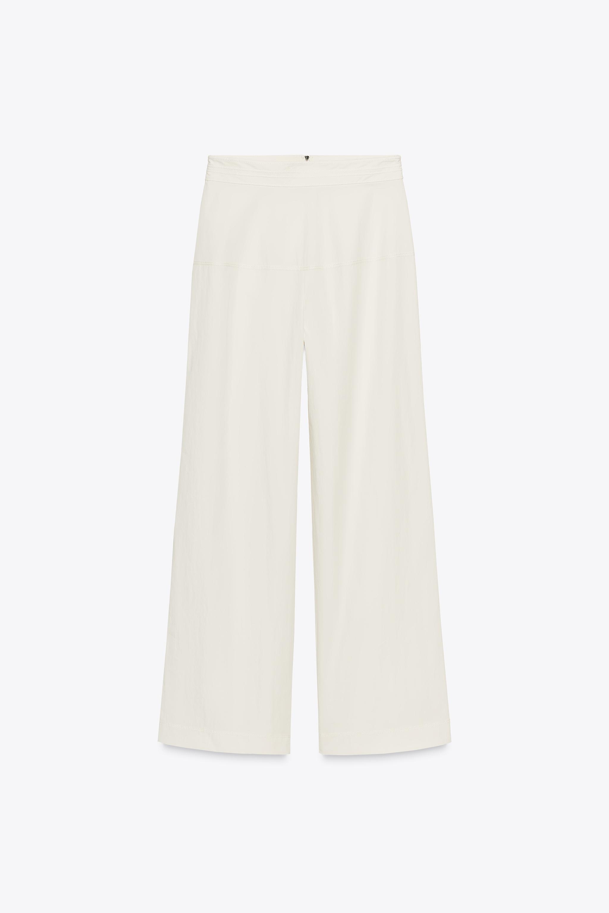 パンツ SD PNT13 ZARA STRIPED TEXTURED CHINO PANTS - Blue | ZARA United States