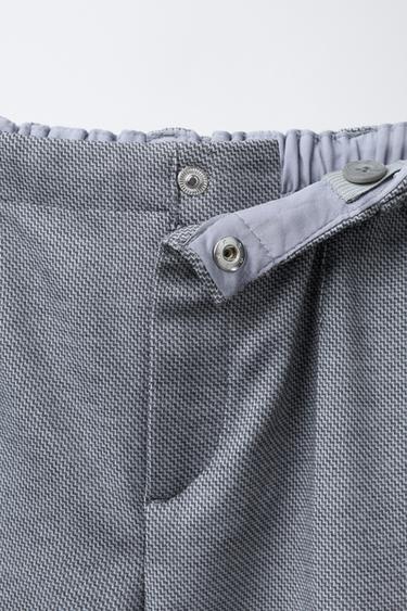 COMFORT SUIT TROUSERS - Grey by Zara - Image 2