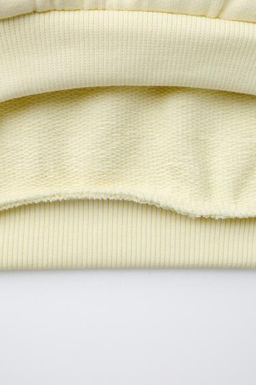 ANIMAL EMBROIDERY SWEATSHIRT - Yellow by Zara - Image 3