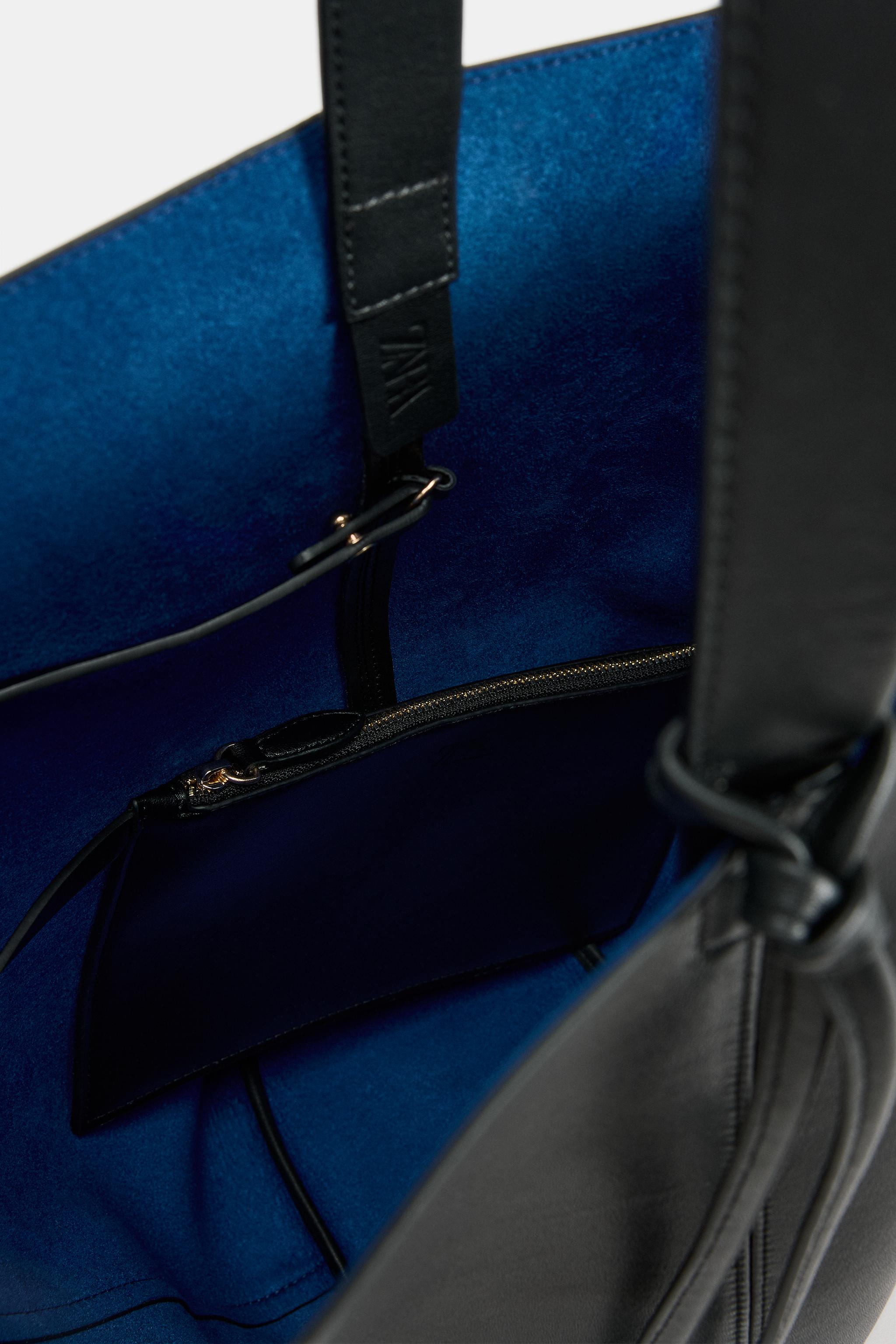 MAXI LEATHER SHOULDER BAG