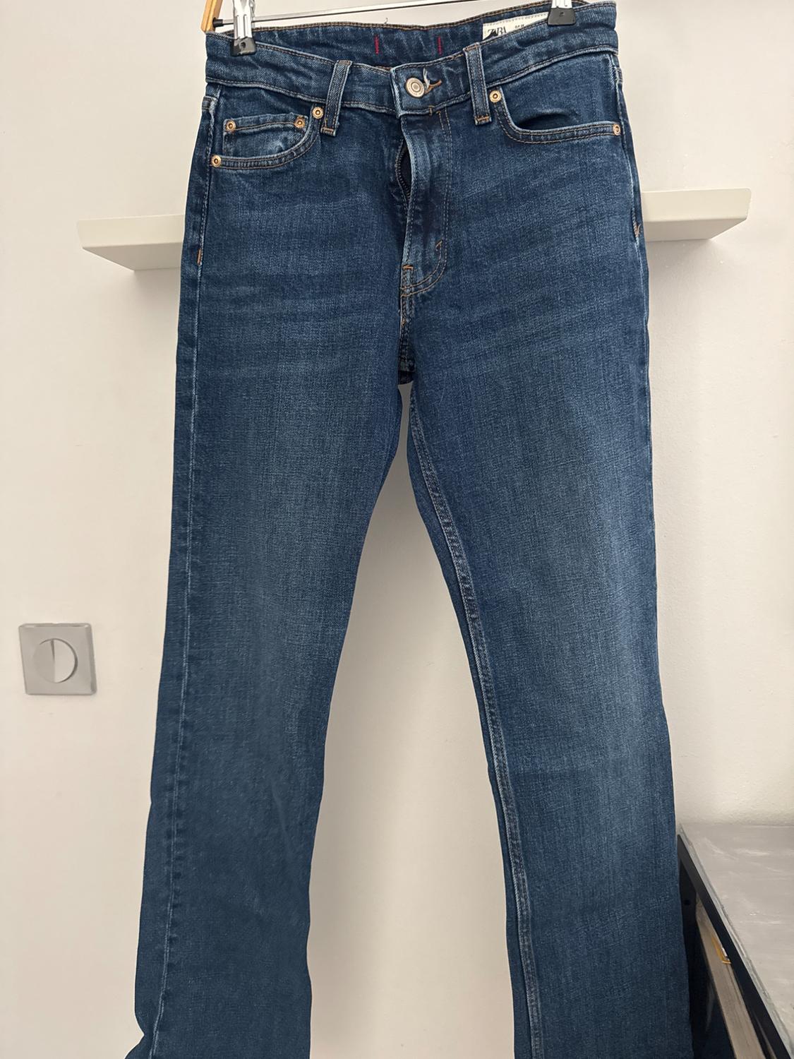 ZW COLLECTION SLIM FIT MID-RISE JEANS