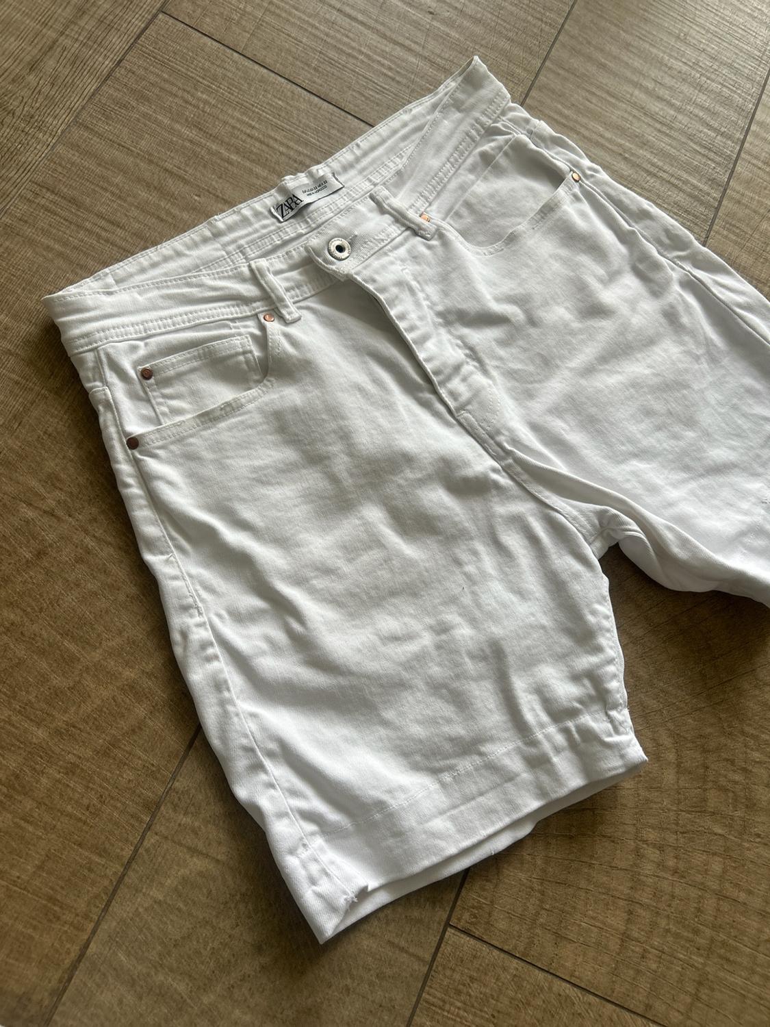 BASIC DENIM BERMUDA SHORTS - Image 2