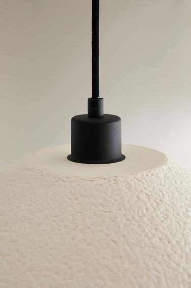 LAMPE SUSPENSION PAPIER PETIT FORMAT - Blanc de Zara - Image 3