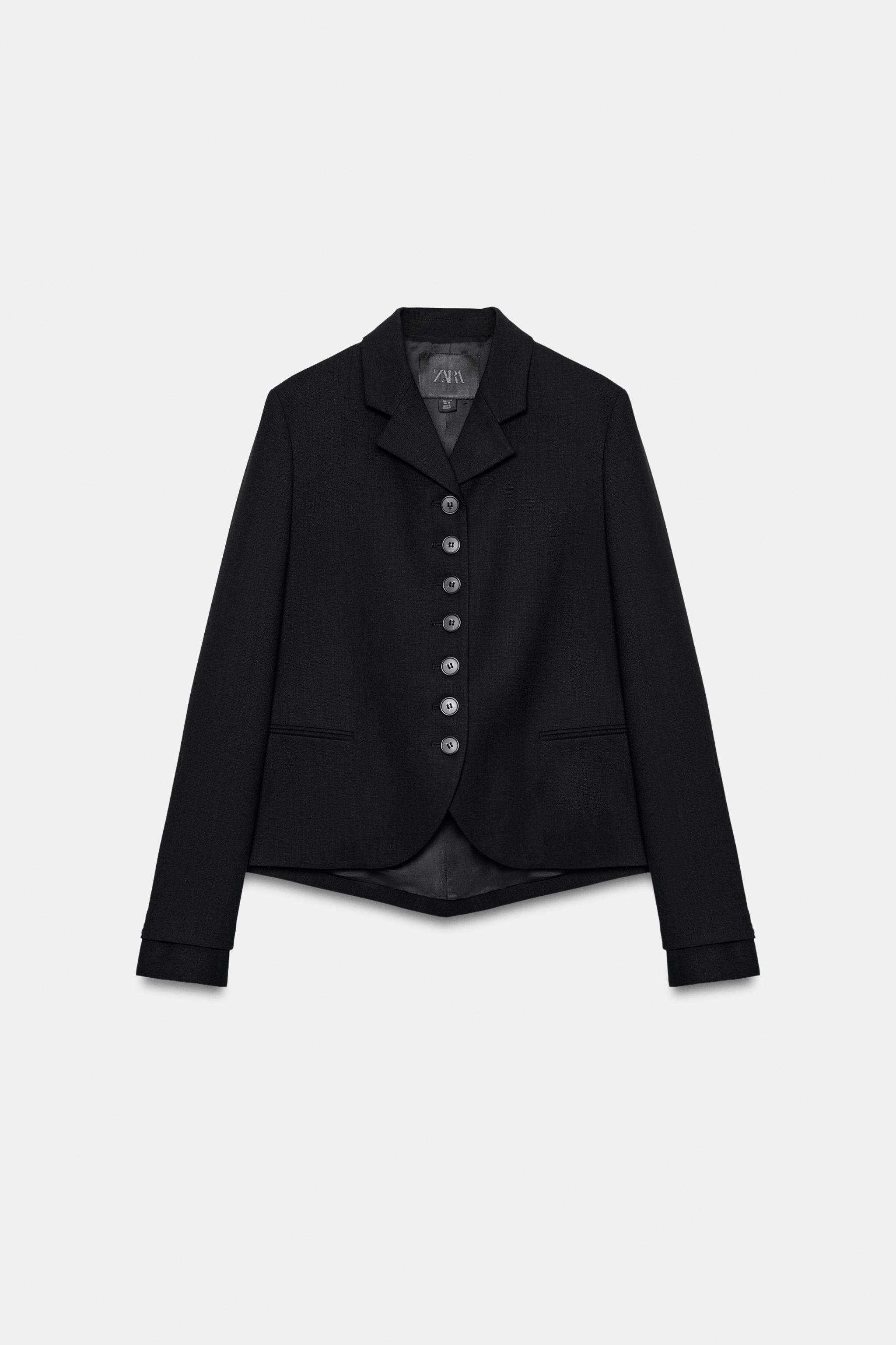 ZW COLLECTION STRAIGHT BUTTON BLAZER