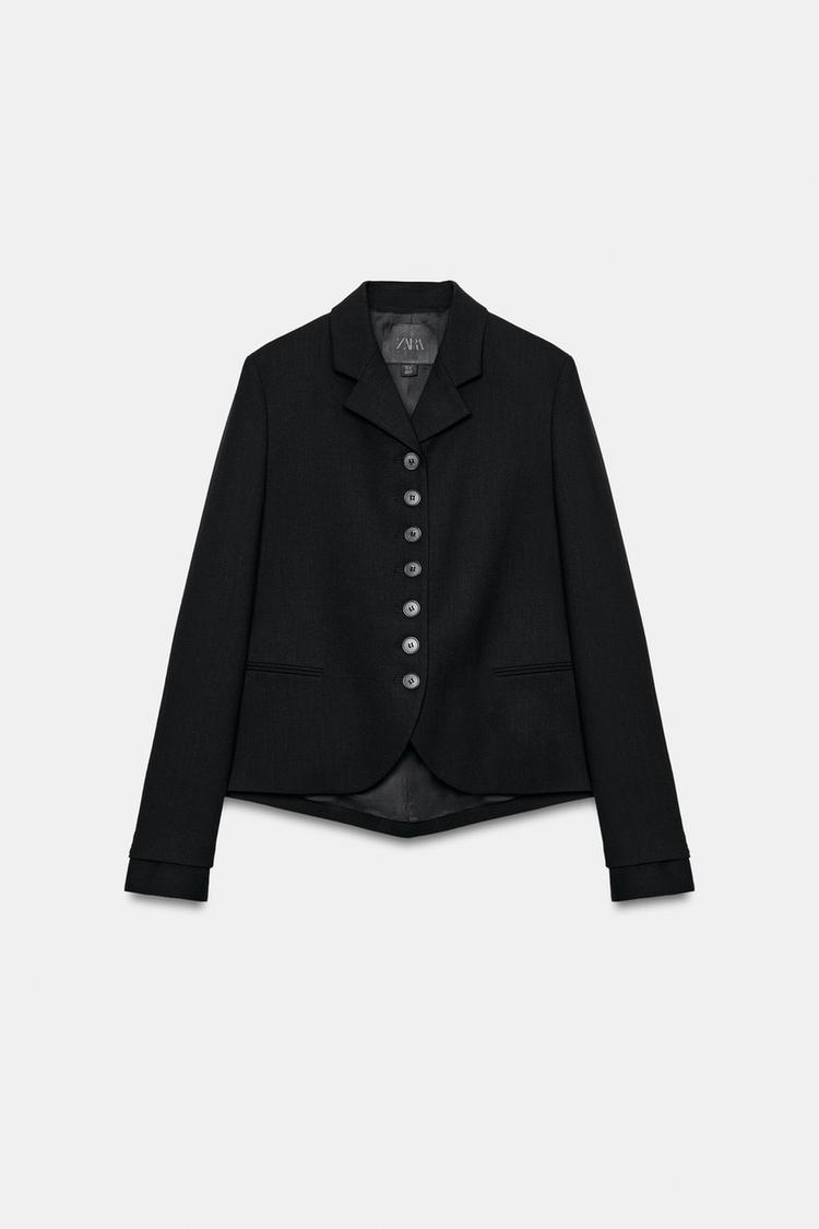 Blazer recto con botones Colección ZW 5