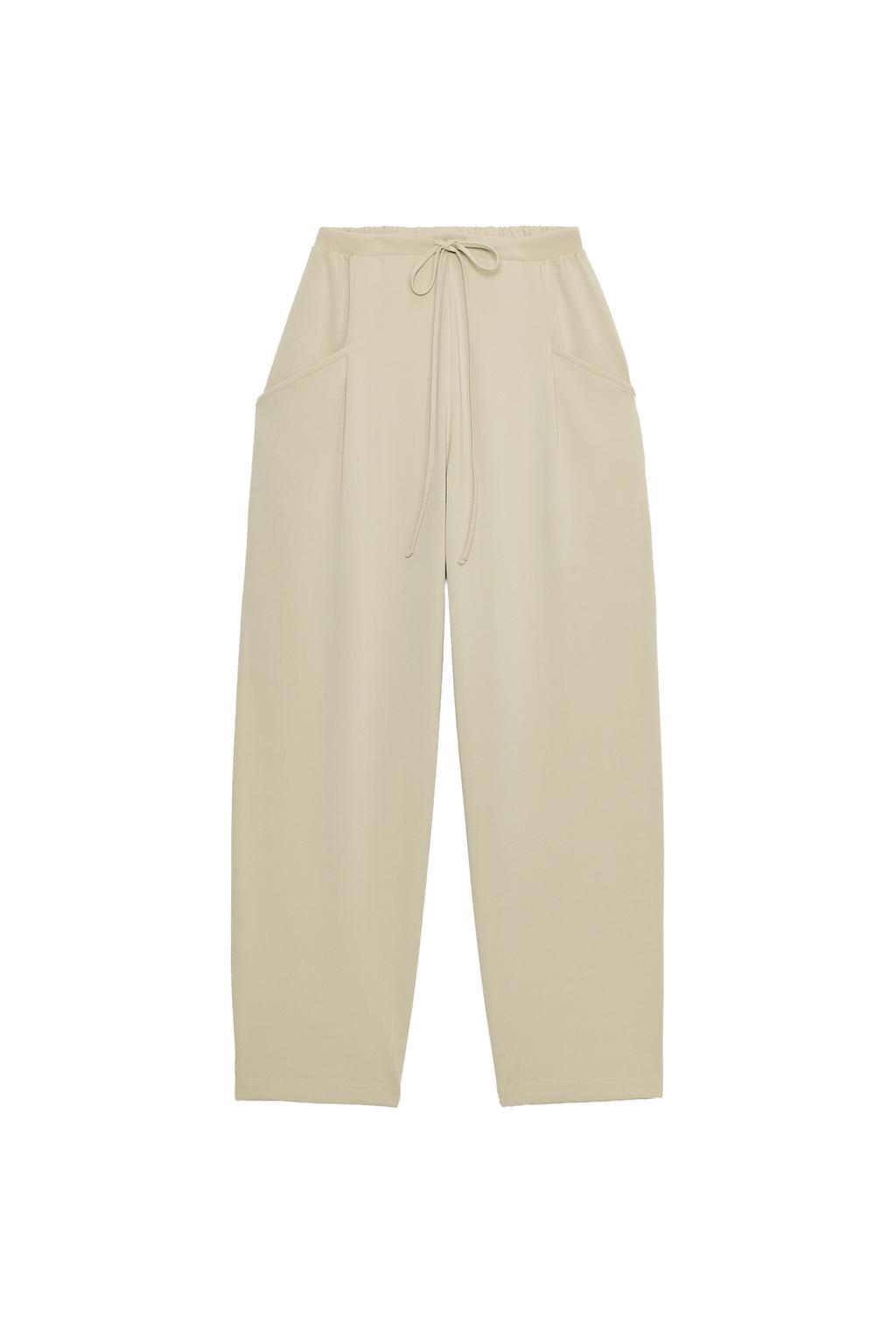 TEXTURED PANTS WITH POCKETS - image 3