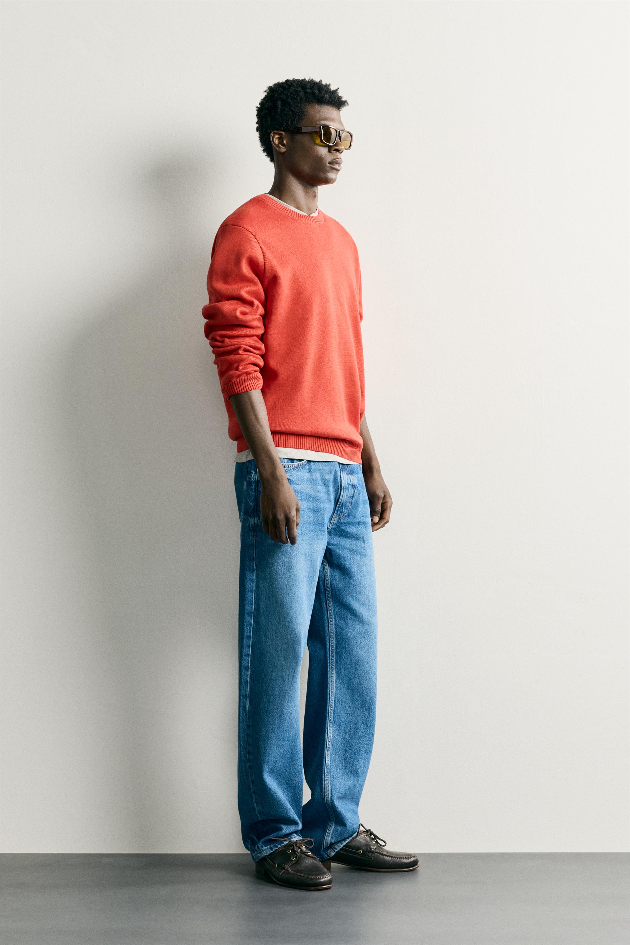 COTTON TEXTURE SWEATER - thumbnail 10