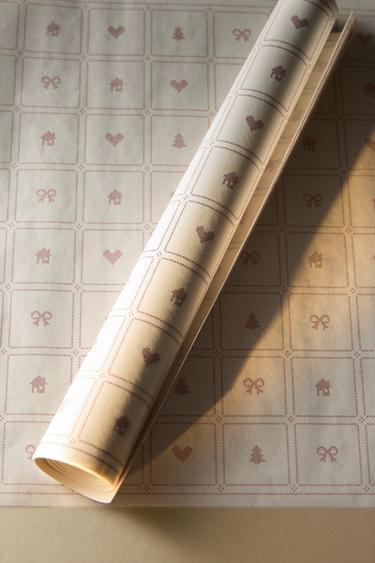 CHRISTMAS PARCHMENT PAPER — Red 1