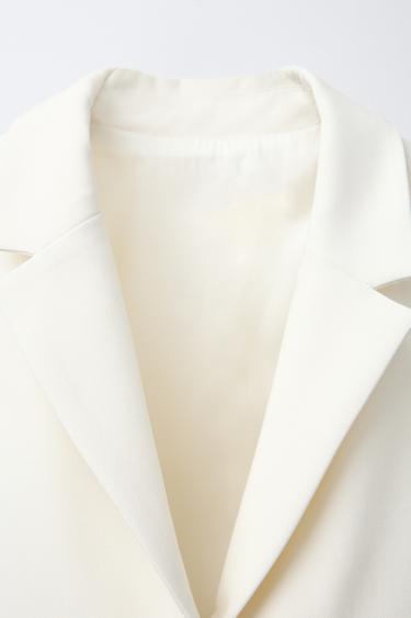 BLAZER CROPPED - Écru de Zara - Image 2