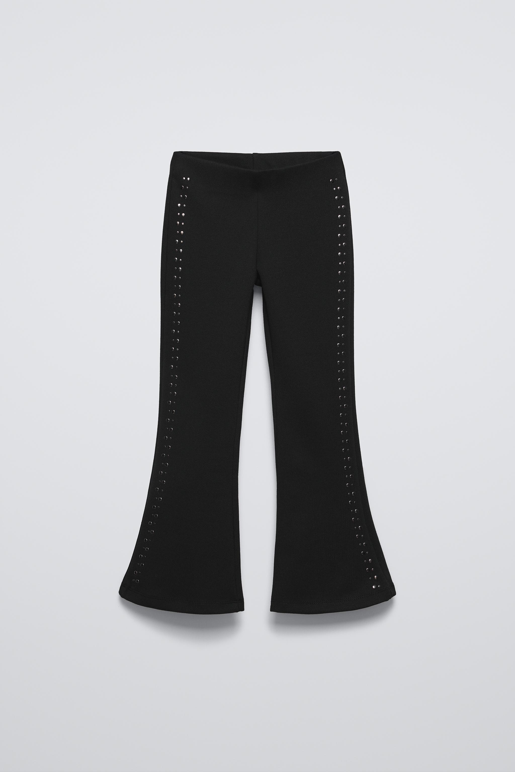 Zara fashion black flares