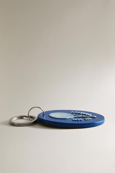 RESIN TENNIS KEY RING - Blue by Zara - Image 4