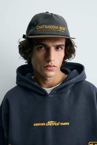 SWEAT À INSCRIPTIONS COMBINÉES FORD © - Bleu marine de Zara - Image 4