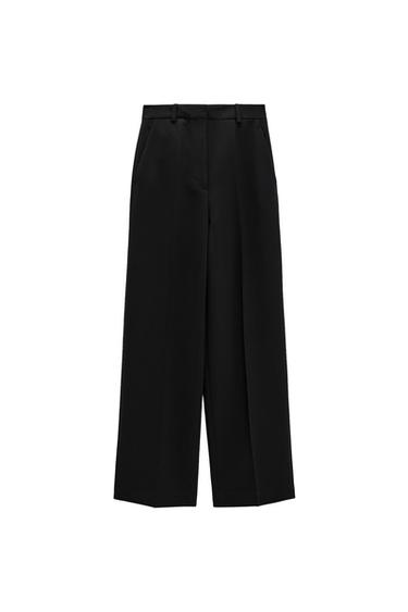 MENSWEAR STYLE WIDE LEG PANTS