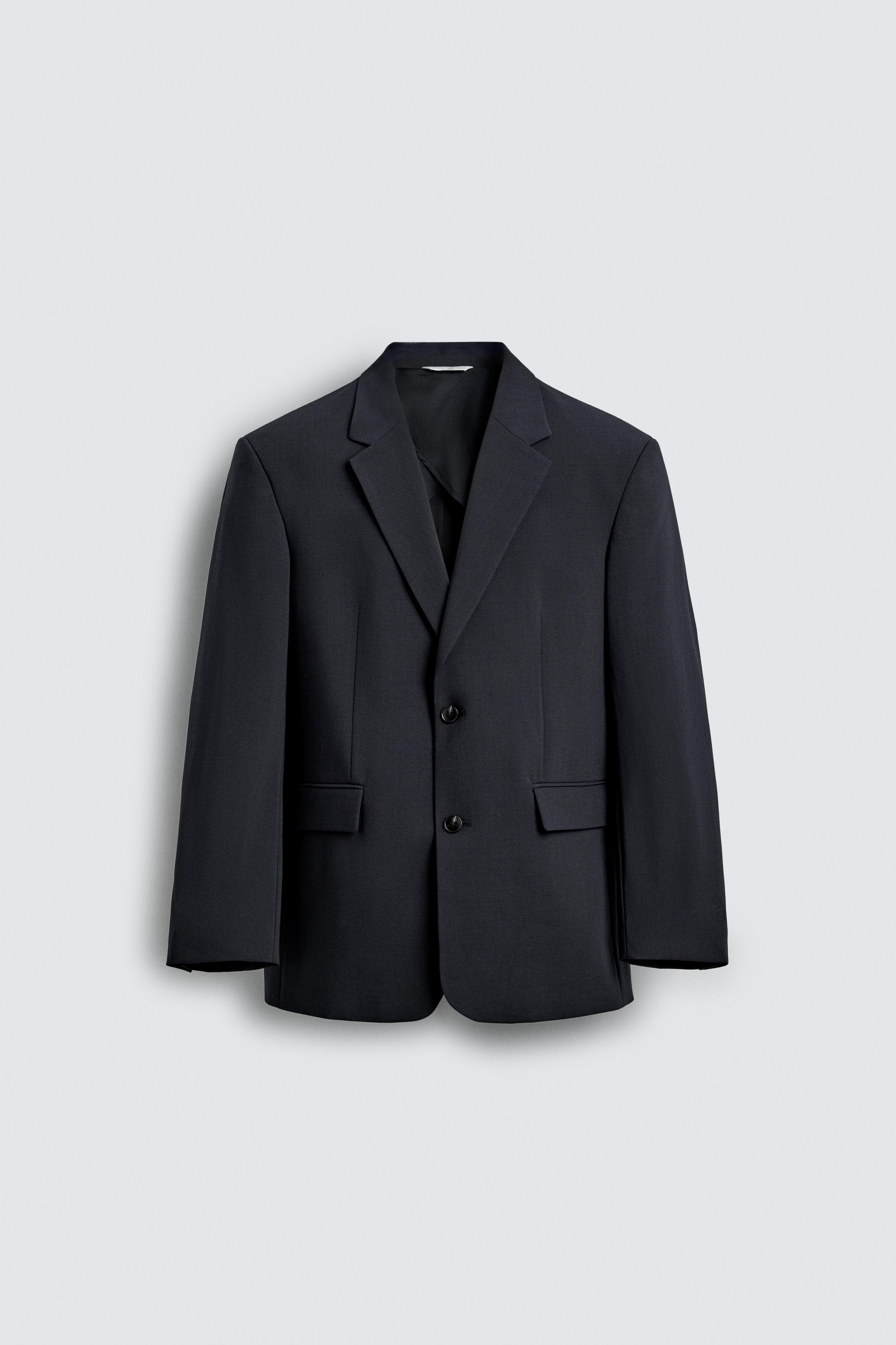 RELAXED FIT SUIT BLAZER
