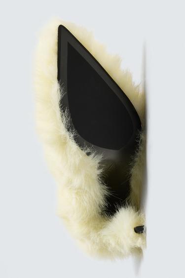 FAUX FUR SHOES HARRY LAMBERT FOR ZARA x DISNEY - Creamy White by Zara - Image 5