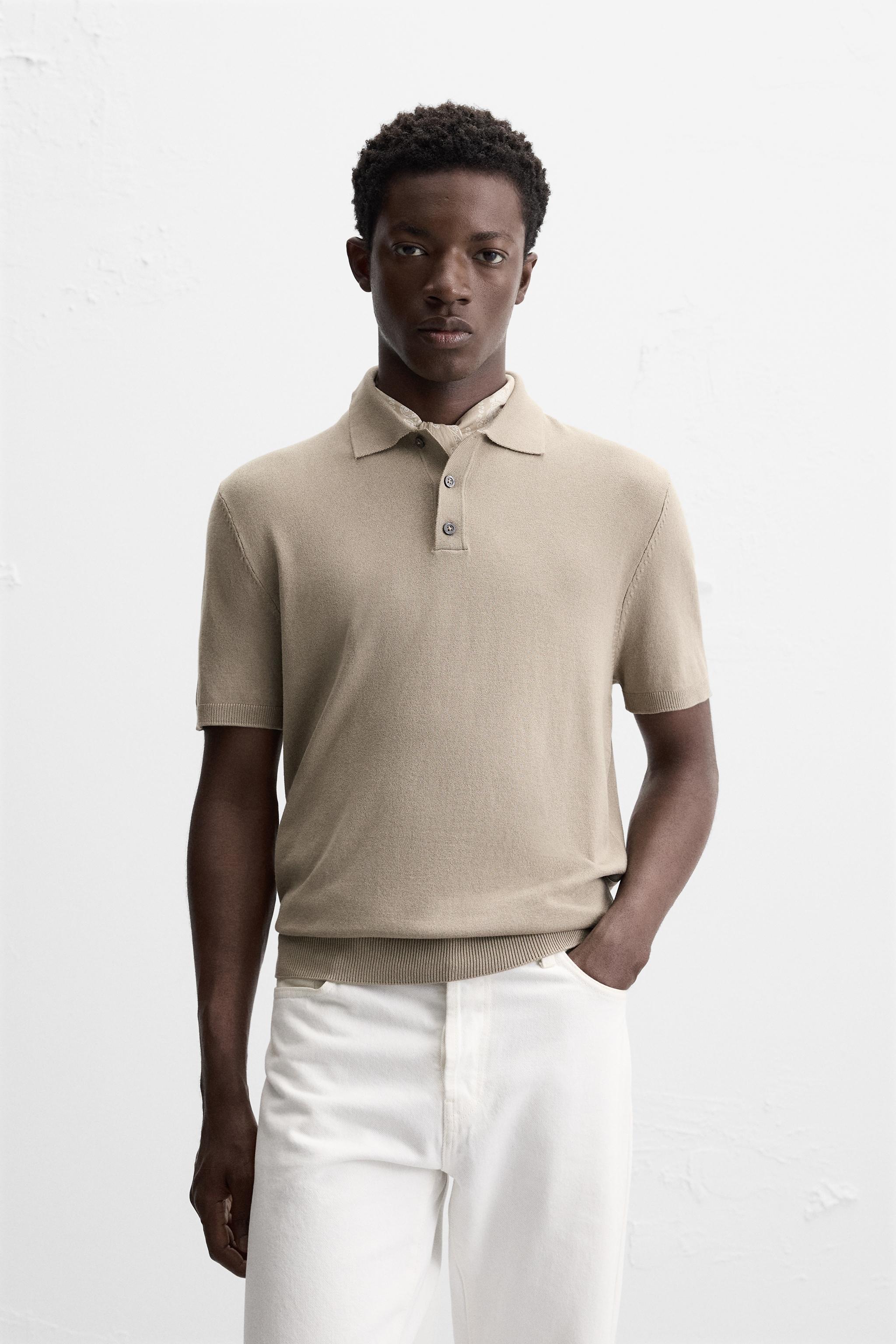 Men's Polos and Half Zip Sweaters | ZARA United States