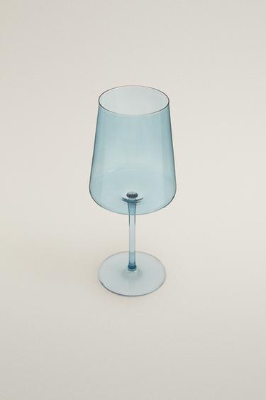 CONICAL CRYSTALLINE GLASS — Blue 2