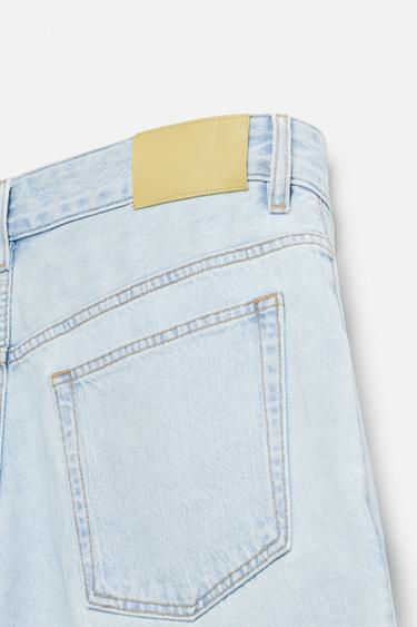 BAGGY FIT DENIM BERMUDA SHORTS - Light blue by Zara - Image 8
