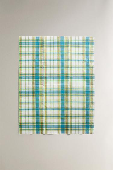 LOT SERVIETTES DE TABLE PAPIER IMPRIMÉES (LOT DE 30) - Vert de Zara - Image 1