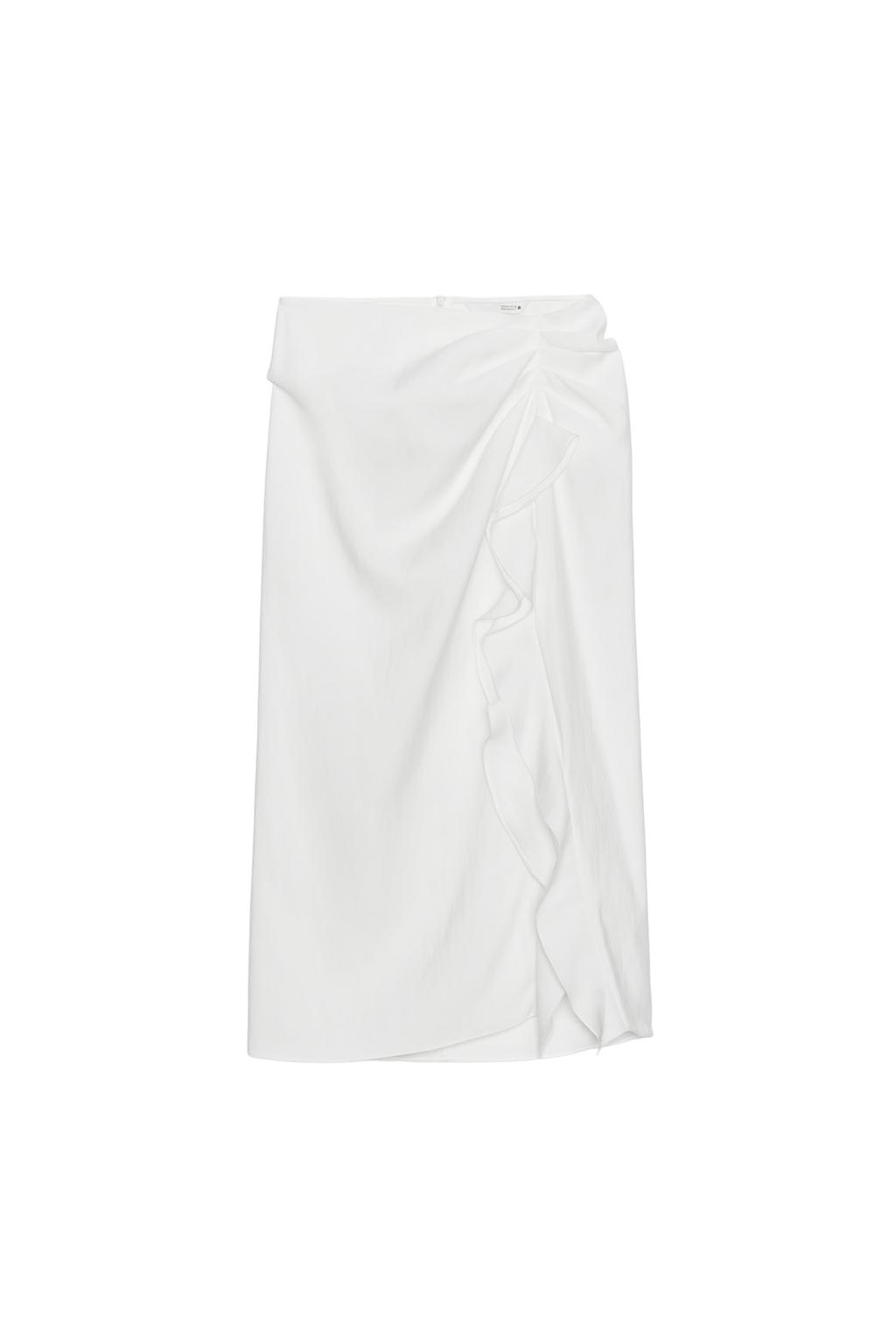 ZW COLLECTION RUFFLED MIDI SKIRT - image 3