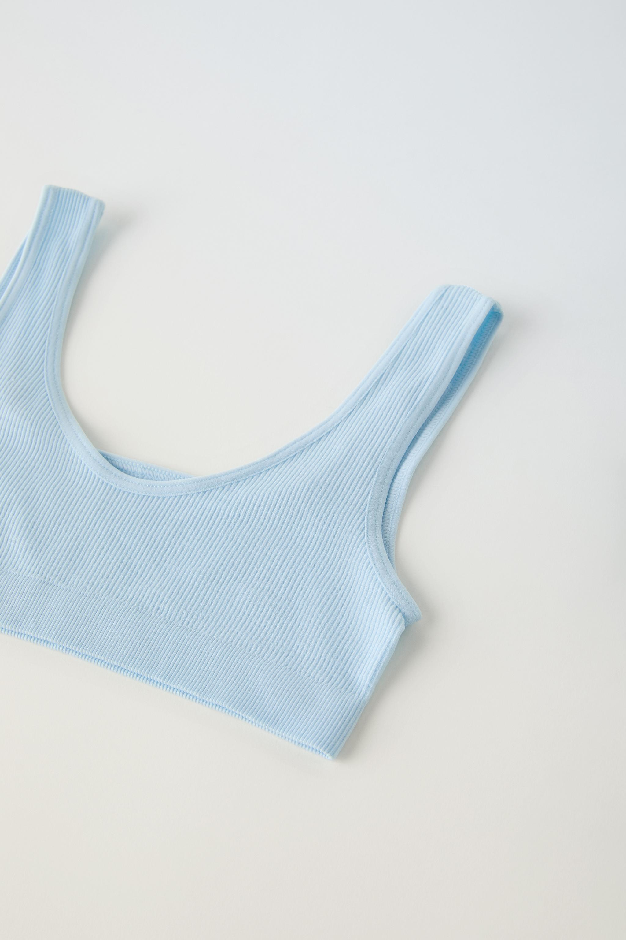 Bralux White And Blue Cotton Pack Of 2 T-Shirt Bra