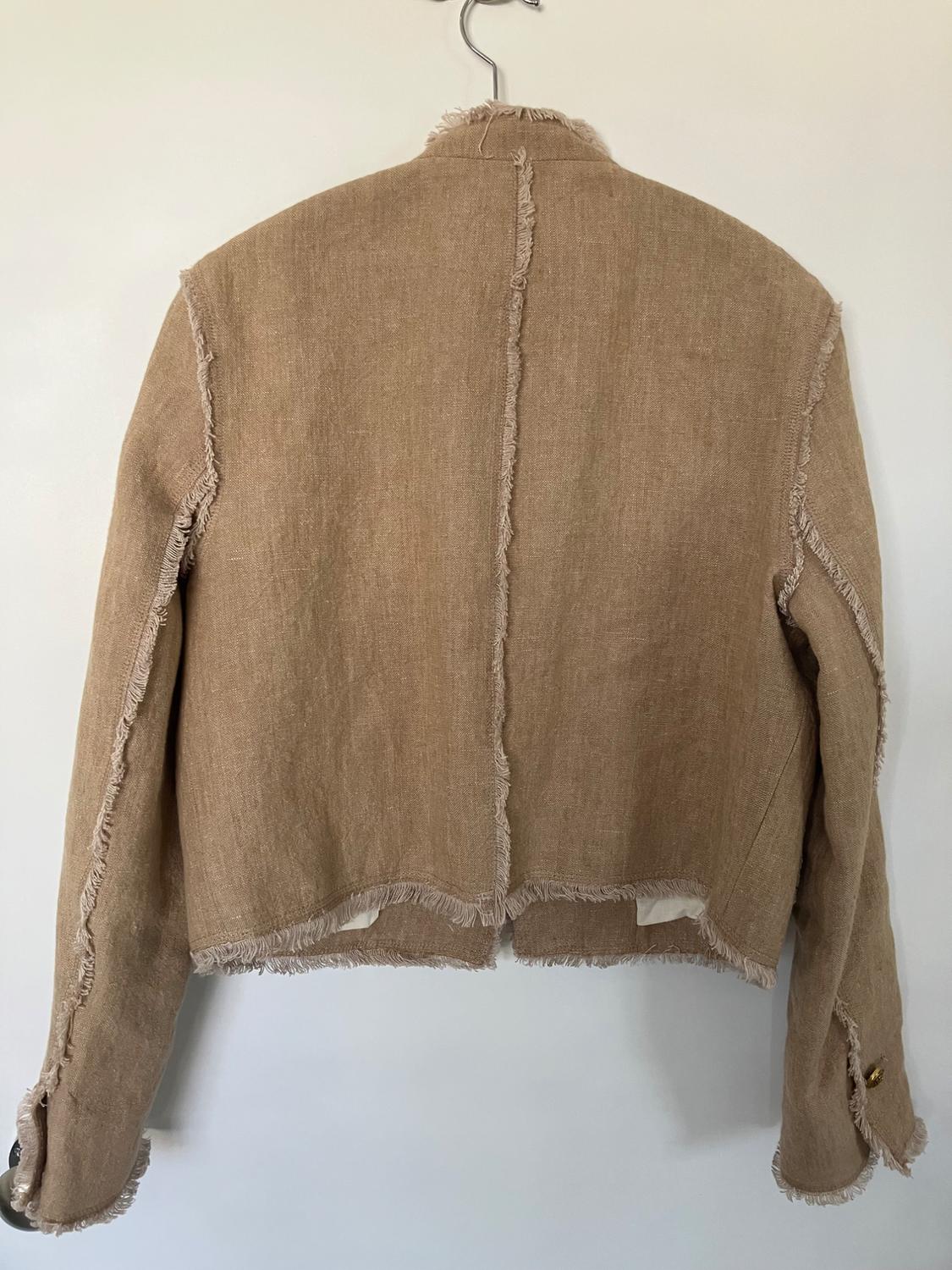 ZW COLLECTION SHORT FRAYED JACKET - Image 2