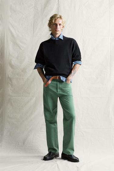 100% CASHMERE REGULAR FIT JUMPER - Black by Zara