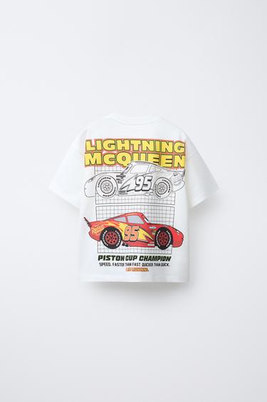 T-SHIRT CARS RAYO MCQUEEN © DISNEY - Blanc de Zara - Image 1