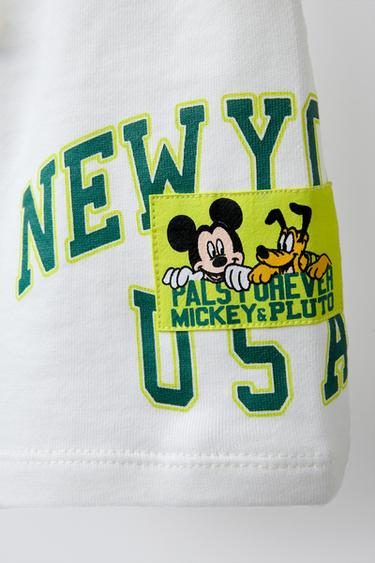 BERMUDA IMPRIMÉ MICKEY MOUSE © DISNEY - Écru de Zara - Image 3