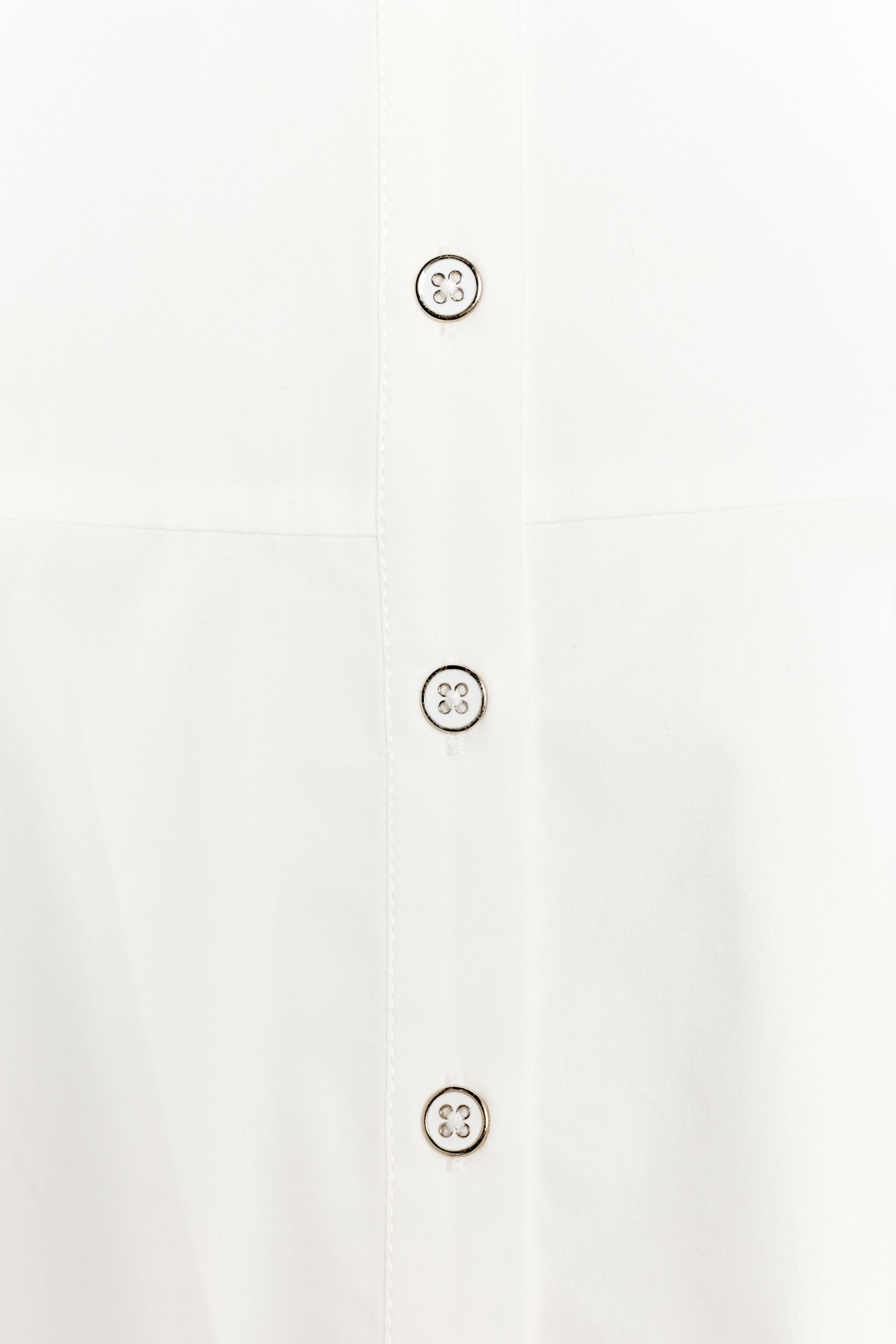 Женские рубашки Zara HALTER PEPLUM SHIRT — фото 8