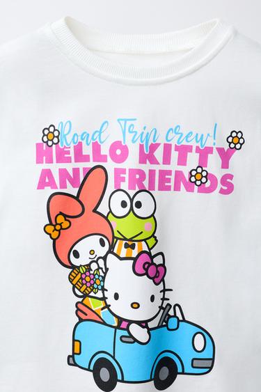 HELLO KITTY AND FRIENDS © SANRIO CAR T-SHIRT - White by Zara - Image 2