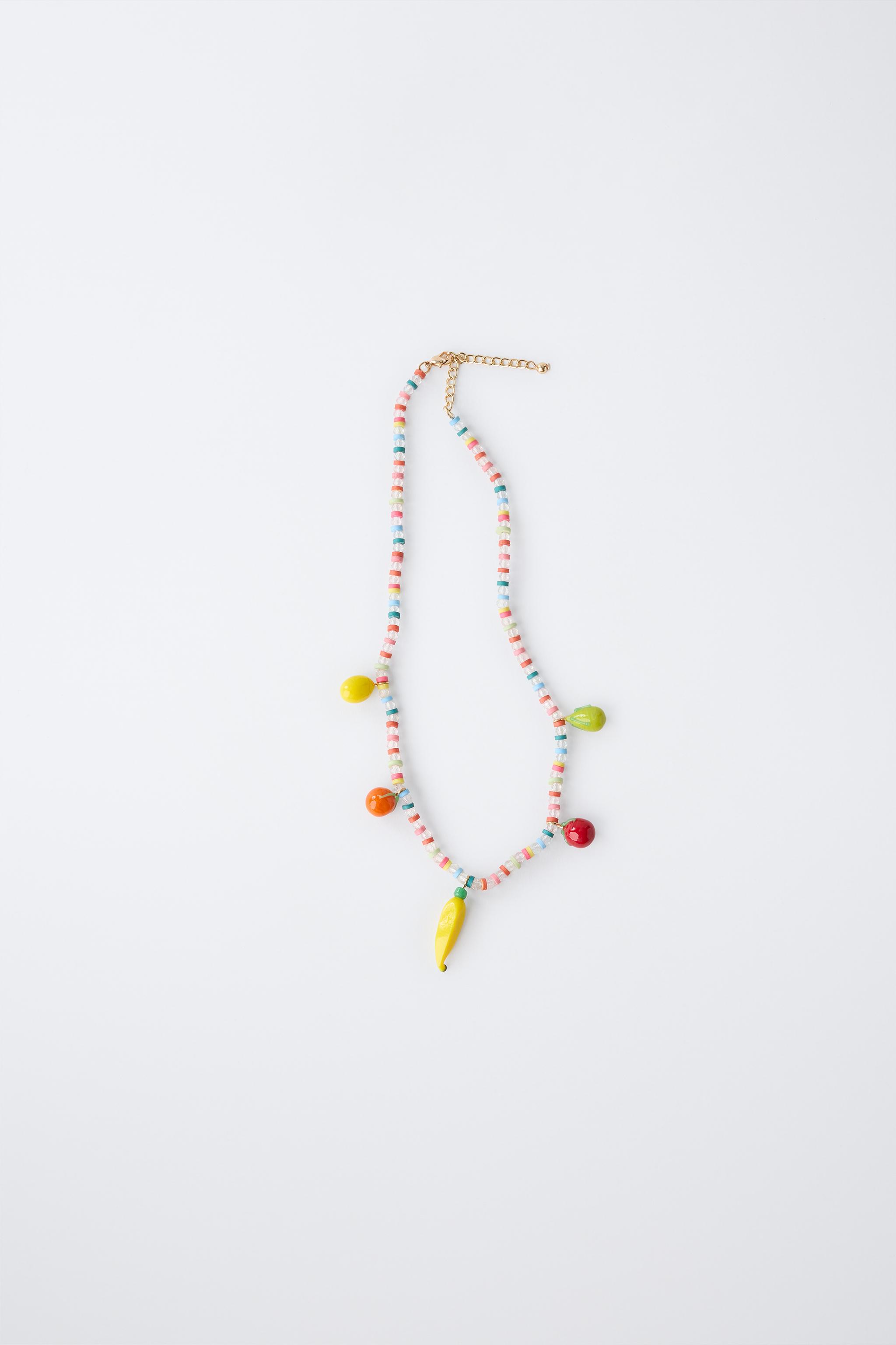 フルーツビーズネックレス - マルチカラ― | ZARA Japan / 日本