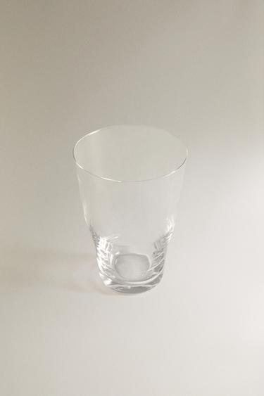 GLAS MED BØLGET PROFIL - Gennemsigtig fra Zara