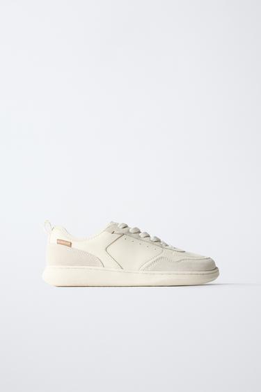 BAMBA PIEL BAREFOOT - Blanco Crudo de Zara - Imagen 0