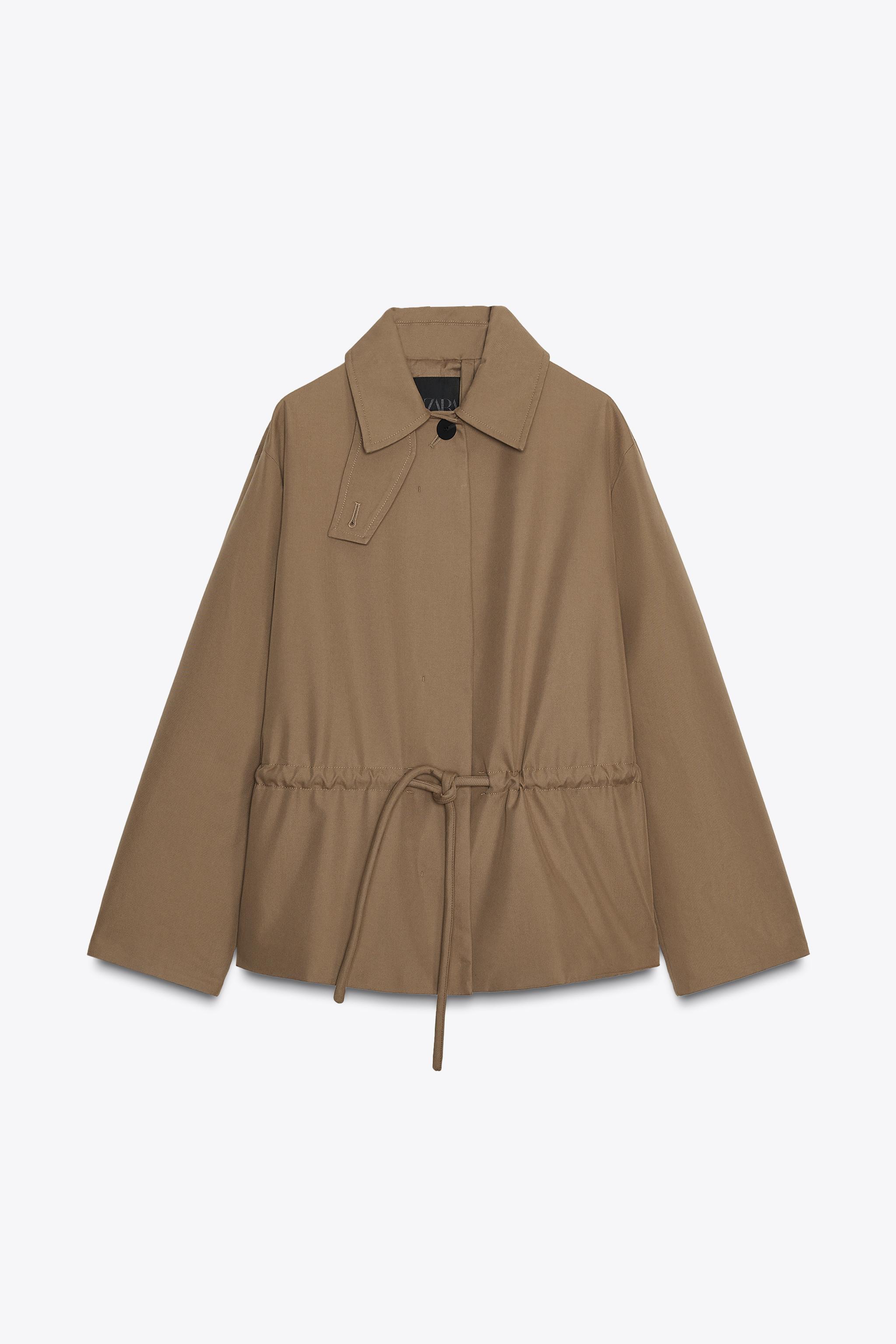 ZARA ZW COLLECTION ポケット フーディットパーカー　コート ZARA ZW COLLECTION ポケット フーディットパーカー コート