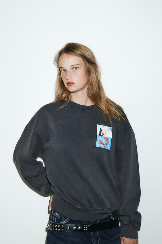 DON CLEMENTE® WASHED EFFECT SWEATSHIRT
