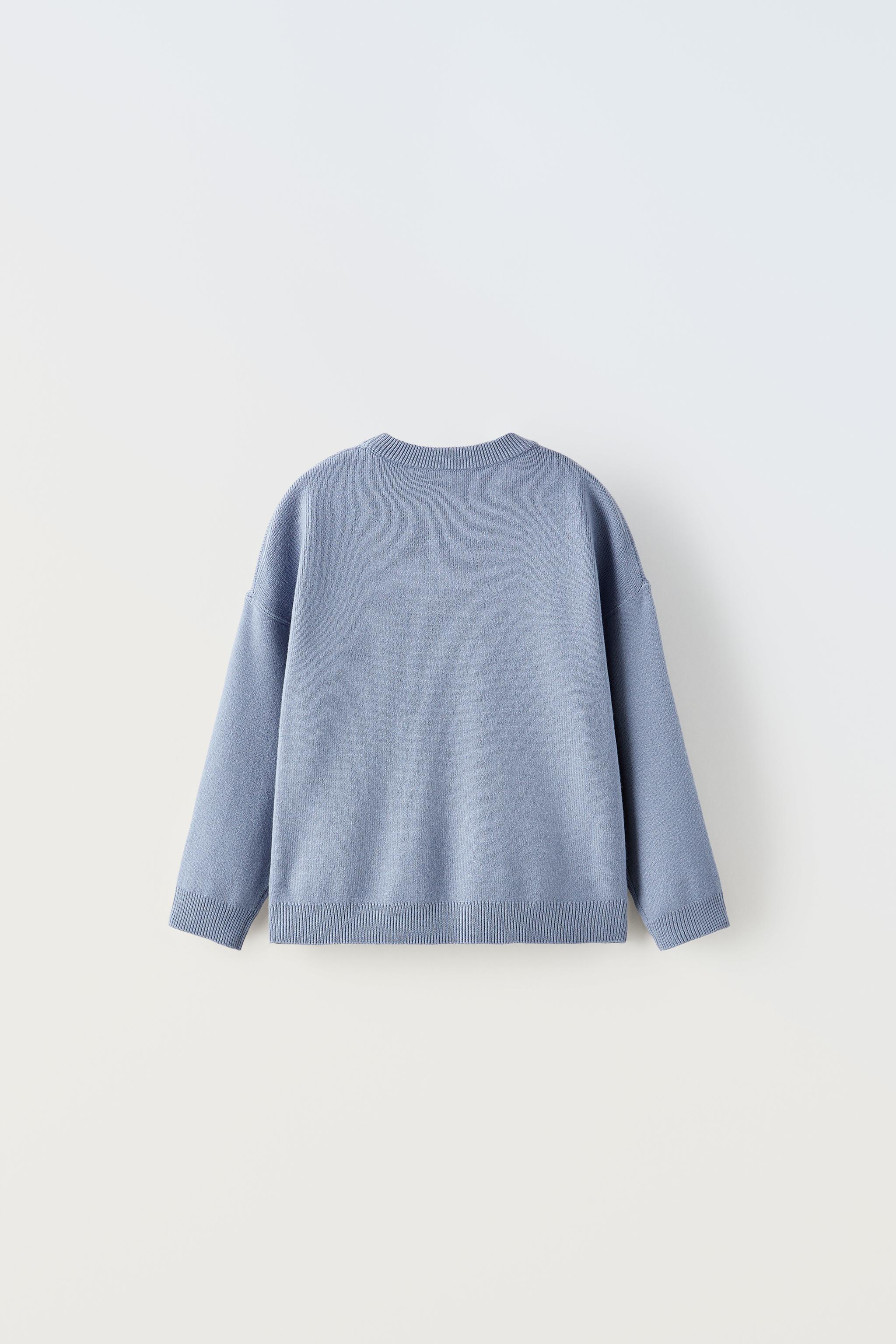 Zara blue clearance sweatshirt