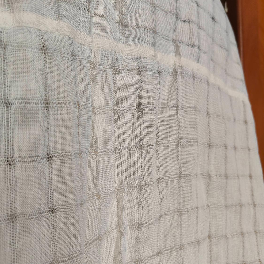 CAMICIA TRAMA ECRÙ - Image 4