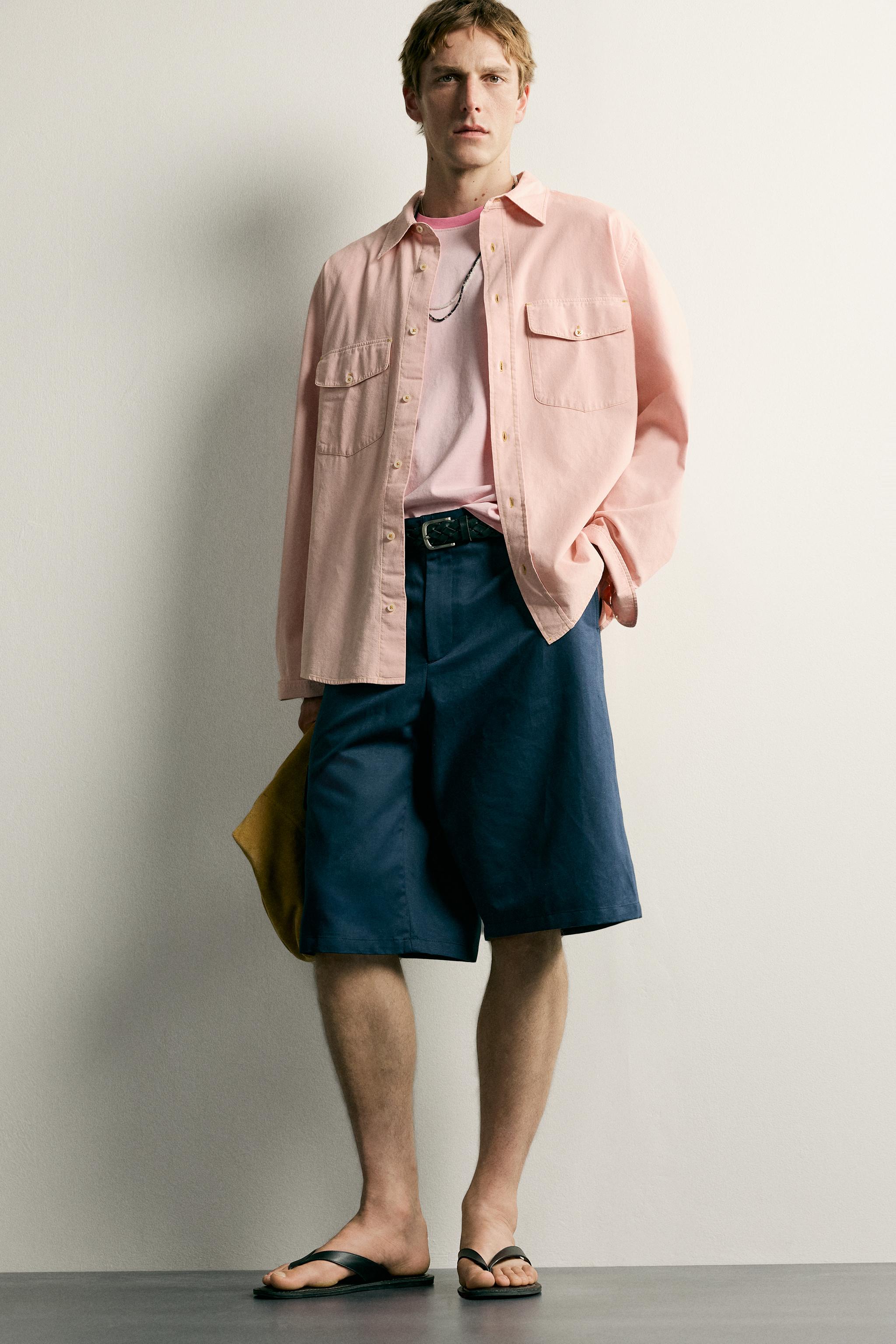 RELAXED FIT POCKET SHIRT