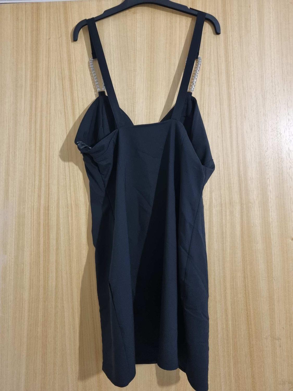 DRESS WITH RHINESTONE STRAPS - Image 2