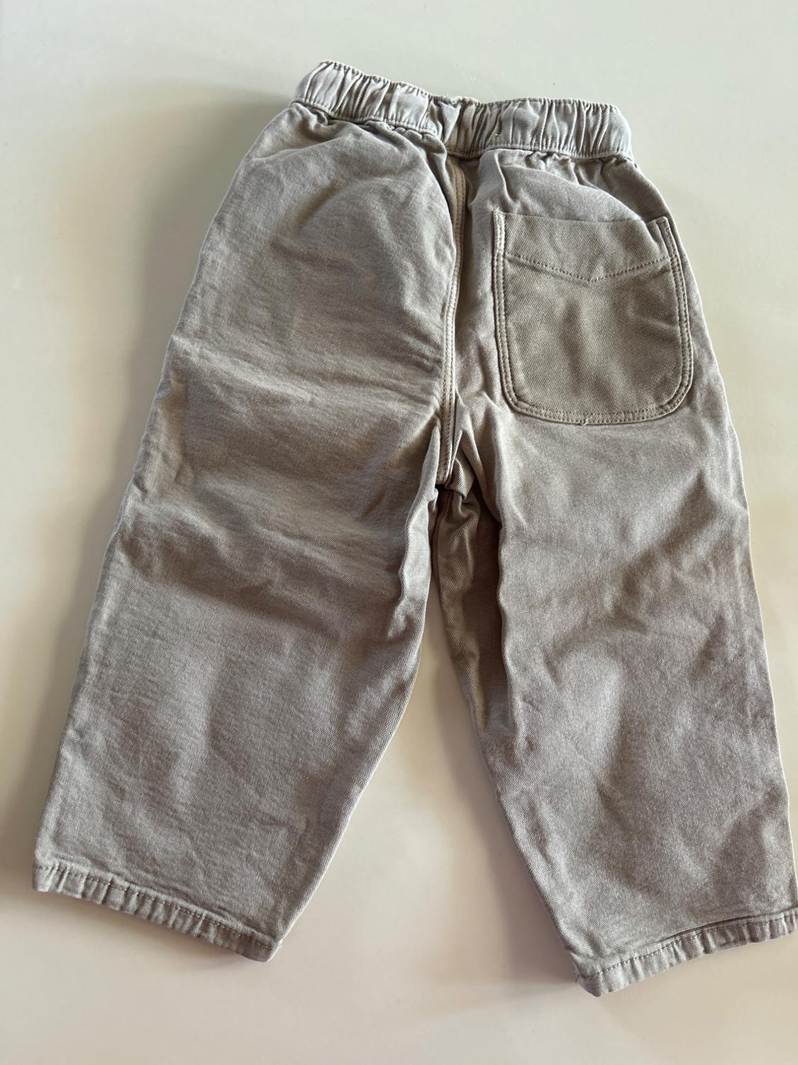 COMFORT TROUSERS WITH CONTRAST DETAIL - Image 2