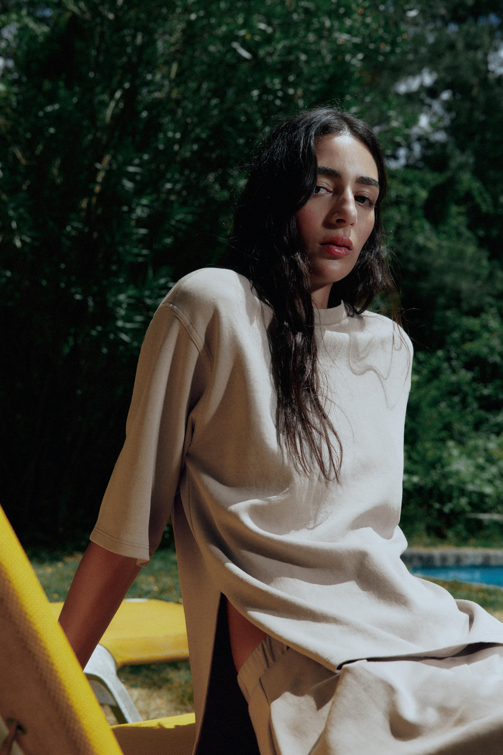 ウェーブラインTシャツ　38 クラネ　ロク　ZARA ドゥドゥ ウェーブラインTシャツ 38 クラネ ロク ZARA - メルカリ
